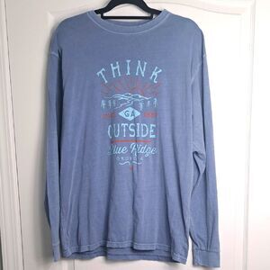 Unisex Blue Ridge Georgia Graphic Long Sleeve Shirt